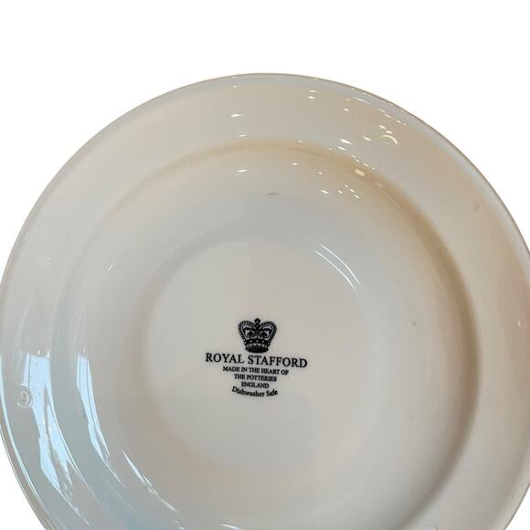 Royal Stafford Halloween Salad Plates 8.5in Porcelain Set of 2 Spooky Boo New - Picture 4 of 8